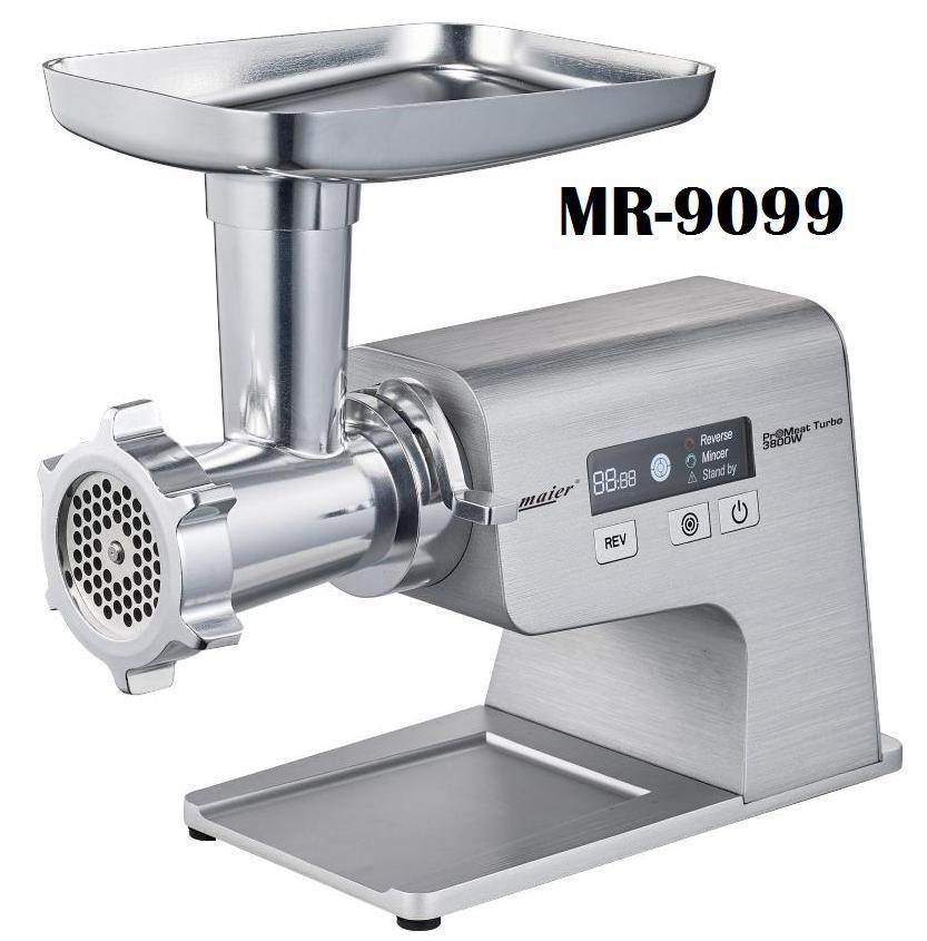 چرخ گوشت مایر مدل MR9099 با بدنه آلومینیوم و چرخش معکوس